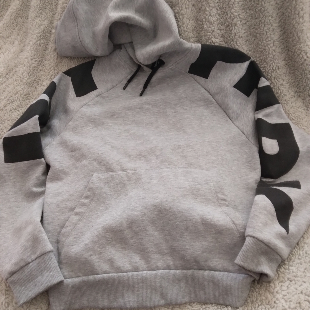 Ivy Park Hoodie size XXS hooded logo sweater gray and black Beyonce